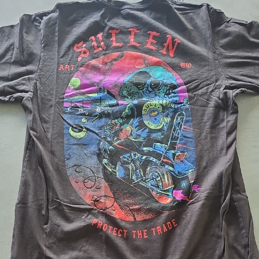 Men's Black Graphic T-Shirt